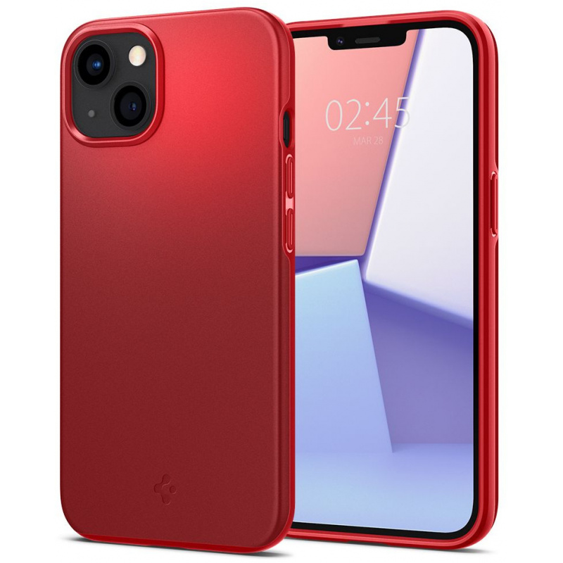Etui Spigen Thin Fit Apple iPhone 13 mini Red