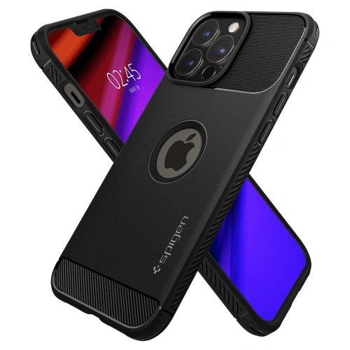 Kup Etui Spigen Rugged Armor Apple iPhone 13 Pro Negru Mat - SPN1743BLK - {ean13} - Sklep Home Screen