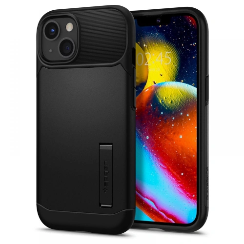 Kup Case Spigen Slim Armor Apple iPhone 13 Schwarz - SPN1747BLK - {ean13} - Sklep Home Screen