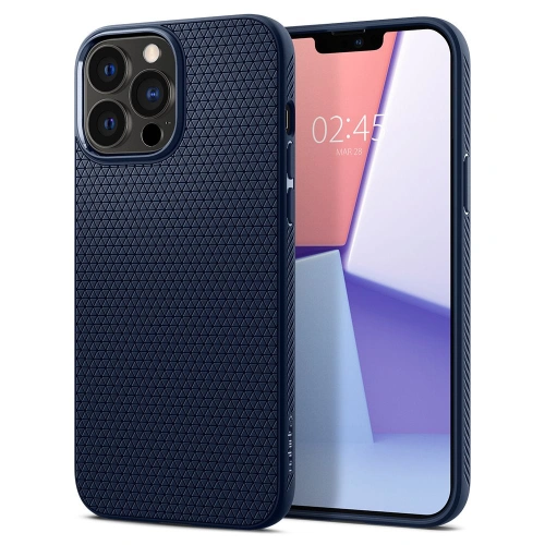 Kup Etui Spigen Liquid Air Apple iPhone 13 Pro Max Albastru Navy - SPN1758BLU - {ean13} - Sklep Home Screen