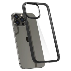 Kup Etui Spigen Ultra Hybrid Apple iPhone 13 Pro Max Matt Fekete - SPN1760BLK - {ean13} - Sklep Home Screen