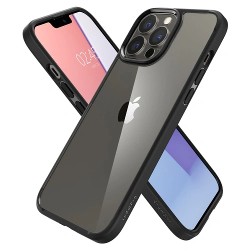 Kup Etui Spigen Ultra Hybrid Apple iPhone 13 Pro Max Matná Černá - SPN1760BLK - {ean13} - Sklep Home Screen