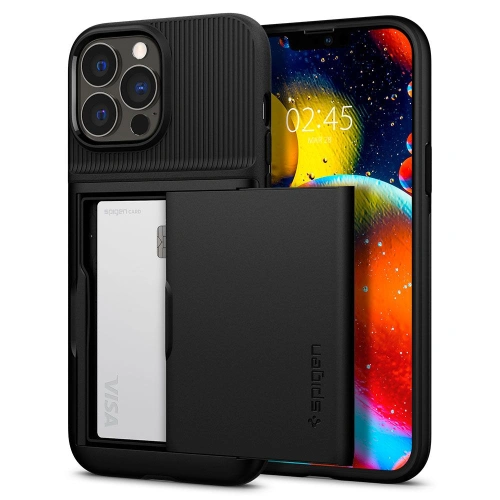 Kup Etui Spigen Slim Armor CS Apple iPhone 13 Pro Max Černé - SPN1763BLK - {ean13} - Sklep Home Screen