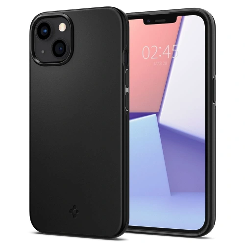 Kup Case Spigen Thin Fit Apple iPhone 13 Schwarz - SPN1774BLK - {ean13} - Sklep Home Screen