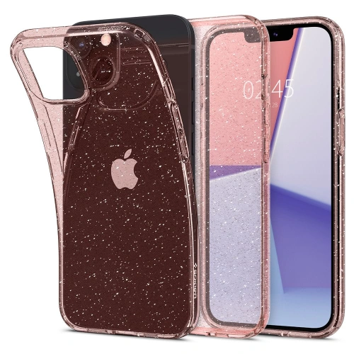 Kup Etui Spigen Liquid Crystal Apple iPhone 13 Glitter Rózsa - SPN1777GLTROS - {ean13} - Sklep Home Screen