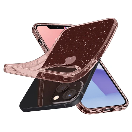 Kup Etui Spigen Liquid Crystal Apple iPhone 13 Glitter Rose - SPN1777GLTROS - {ean13} - Sklep Home Screen