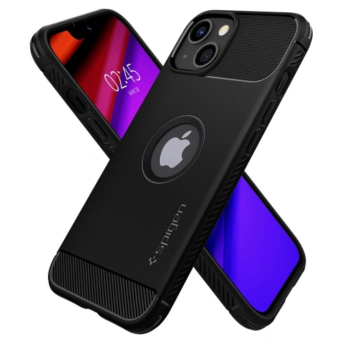 Kup Case Spigen Rugged Armor Apple iPhone 13 Matt Schwarz - SPN1778BLK - {ean13} - Sklep Home Screen