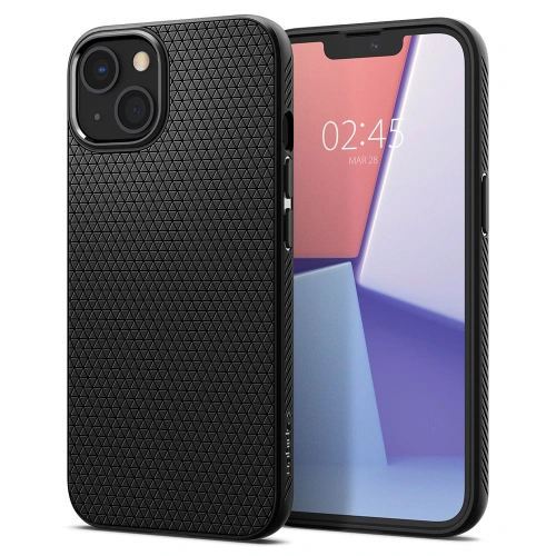 Kup Etui Spigen Liquid Air Apple iPhone 13 Matt Fekete - SPN1779BLK - {ean13} - Sklep Home Screen