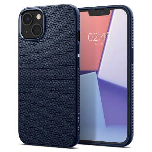 Kup Etui Spigen Liquid Air Apple iPhone 13 Navy Blue - SPN1780BLU - {ean13} - Sklep Home Screen