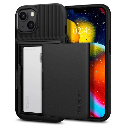 Kup Etui Spigen Slim Armor CS Apple iPhone 13 Černé - SPN1785BLK - {ean13} - Sklep Home Screen