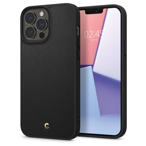 Kup Etui Spigen Cyrill Leather Brick Apple iPhone 13 Pro Max Fekete - SPN1795BLK - {ean13} - Sklep Home Screen