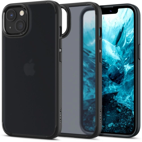 Kup Etui Spigen Ultra Hybrid Apple iPhone 13 Matt Frost Fekete - SPN1798BLK - {ean13} - Sklep Home Screen