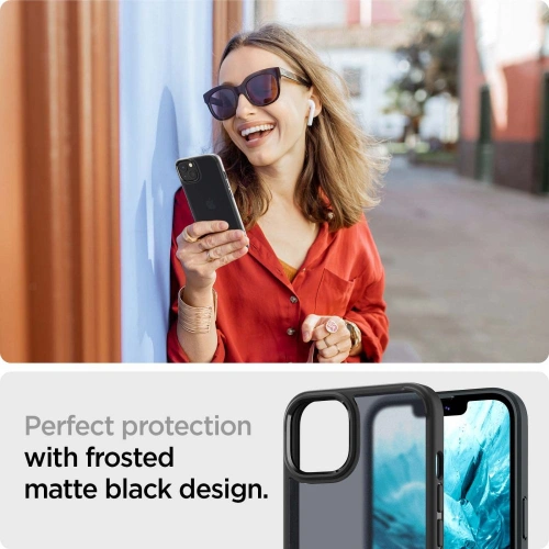Kup Etui Spigen Ultra Hybrid Apple iPhone 13 Matně Frost Black - SPN1798BLK - {ean13} - Sklep Home Screen