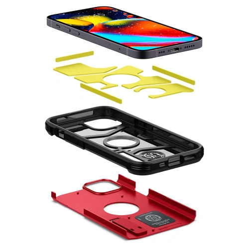 Kup Etui Spigen Tough Armor Apple iPhone 13 mini Red - SPN1800RED - {ean13} - Sklep Home Screen