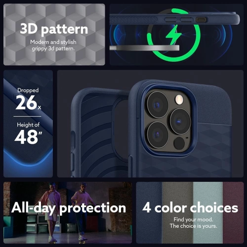 Kup Etui Caseology Parallax Apple iPhone 13 Pro Max Albastru de Midnight - CSL014BLU - {ean13} - Sklep Home Screen