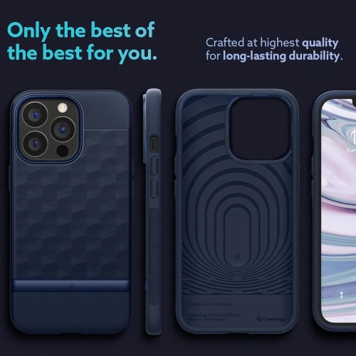 Kup Etui Caseology Parallax Apple iPhone 13 Pro Max Albastru de Midnight - CSL014BLU - {ean13} - Sklep Home Screen