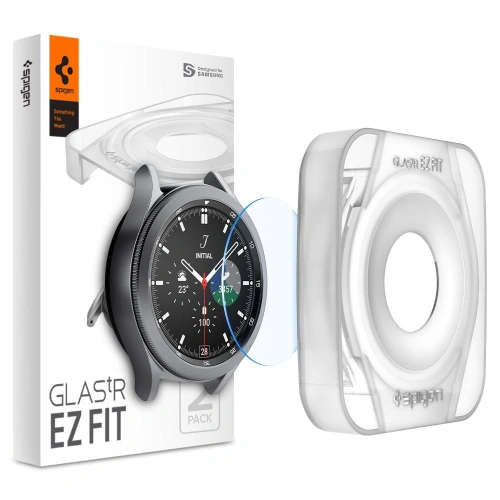 Kup Tvrdé sklo Spigen GLAS.tR ez Fit Samsung Galaxy Watch 4 Classic 42mm [2 PACK] - SPN1809 - {ean13} - Sklep Home Screen