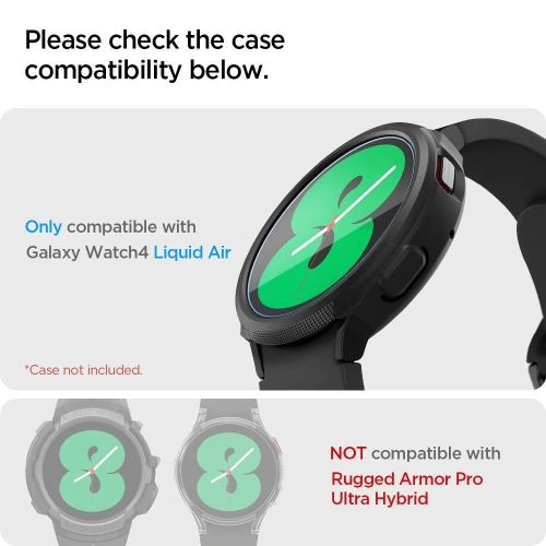Kup Tvrzené sklo Spigen GLAS.tR ez Fit Samsung Galaxy Watch 4 40mm [2 PACK] - SPN1810 - {ean13} - Sklep Home Screen