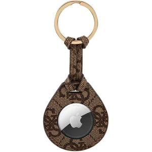 Kup Etui Guess GUATP4GM4PW Apple AirTag case brązowy/brown 4G Big Metal Logo - GUE1241BR - {ean13} - Sklep Home Screen