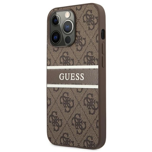 Kup Etui Guess GUHCP13X4GDBR Apple iPhone 13 Pro Max hnědý/brown hardcase 4G Stripe - GUE1242BR - {ean13} - Sklep Home Screen