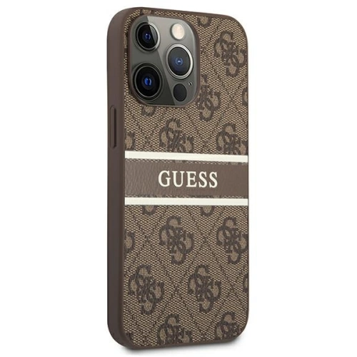 Kup Etui Guess GUHCP13X4GDBR Apple iPhone 13 Pro Max hnědý/brown hardcase 4G Stripe - GUE1242BR - {ean13} - Sklep Home Screen