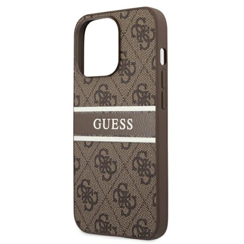Kup Etui Guess GUHCP13X4GDBR Apple iPhone 13 Pro Max hnědý/brown hardcase 4G Stripe - GUE1242BR - {ean13} - Sklep Home Screen