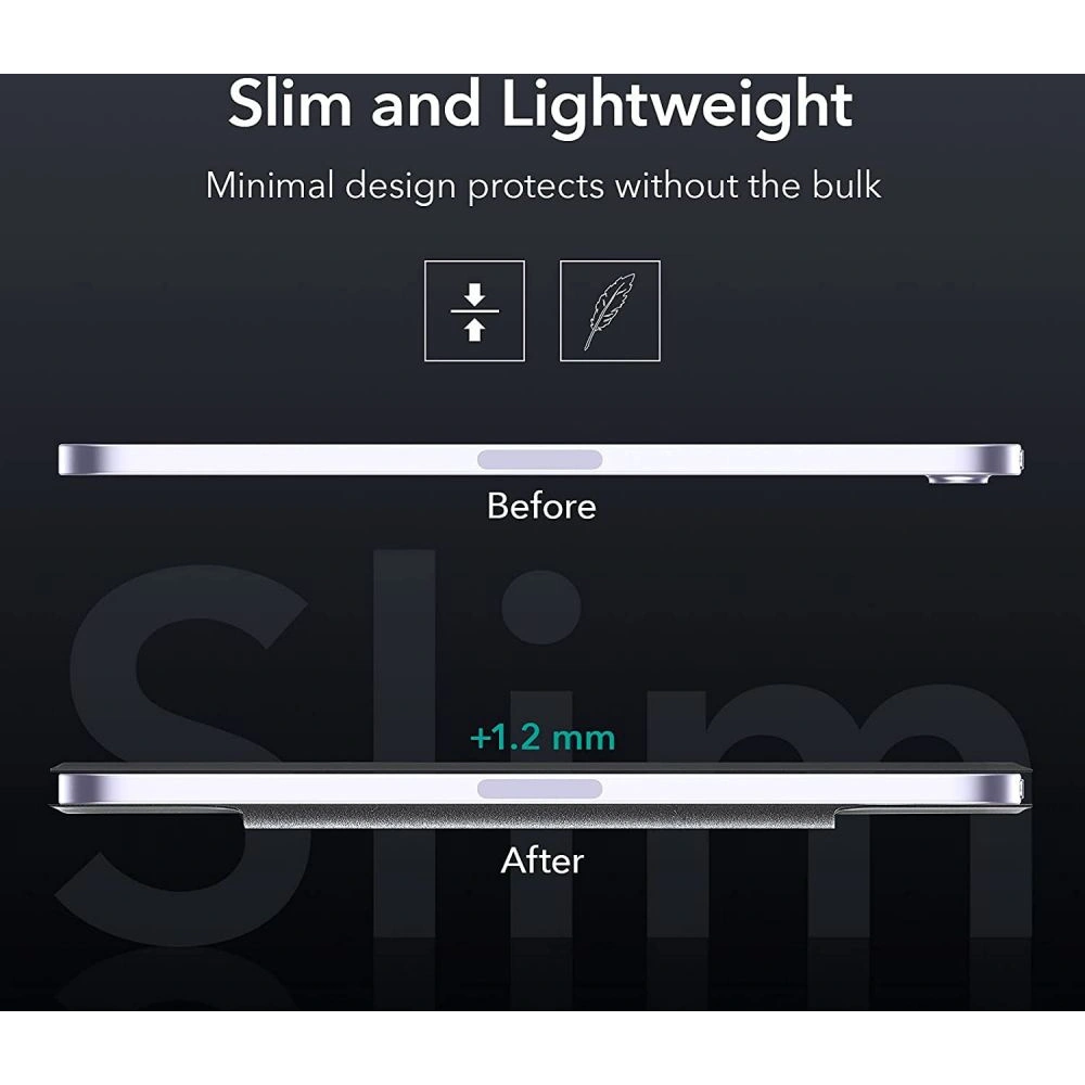 Etui ESR Rebound Magnetic Apple iPad mini 2021 (6. generacji) / iPad mini 8.3" 2024 (7. generacji) Black