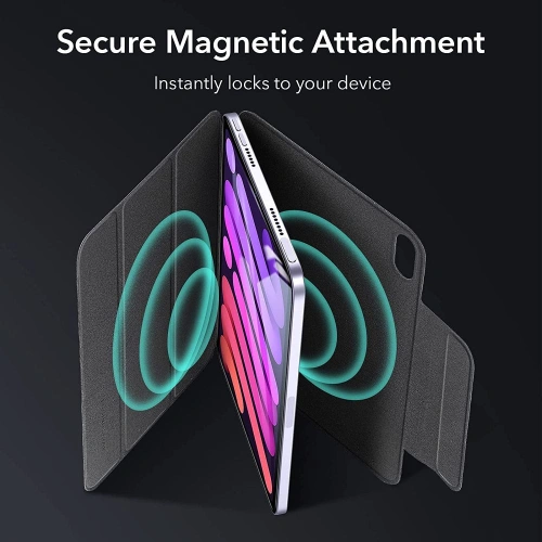 Buy ESR Rebound Magnetic Apple iPad mini 6 2021 / iPad mini 8.3" 2024 7gen Black - ESR364BLK - {ean13} - Home Screen Store Europe