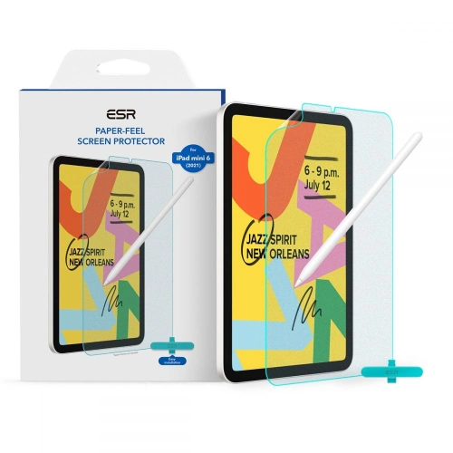 Kup Folie ESR Paper Feel Apple iPad mini 2021 (6. Generation) / iPad mini 8.3" 2024 7gen - ESR365 - {ean13} - Sklep Home Screen