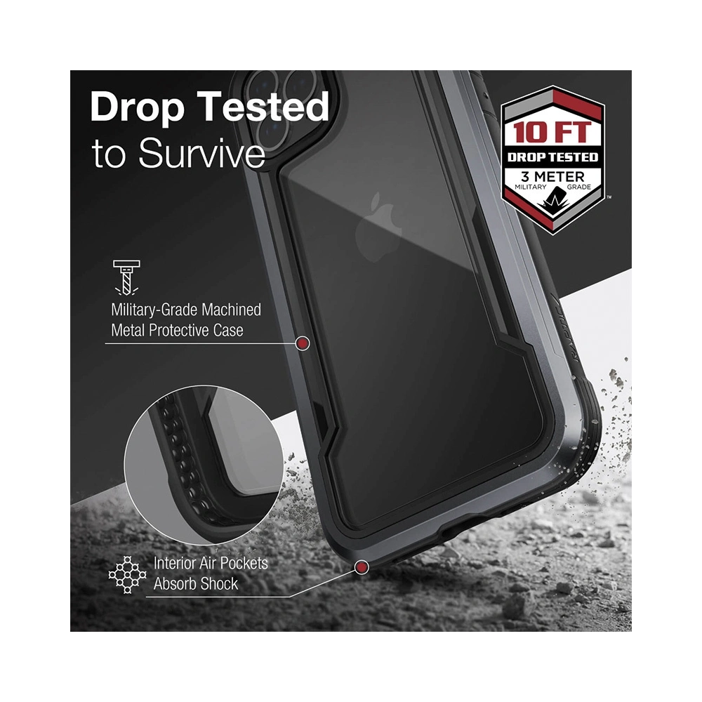 Etui X-Doria Raptic Shield Pro Apple iPhone 13 mini (Anti-bacterial) (Red)