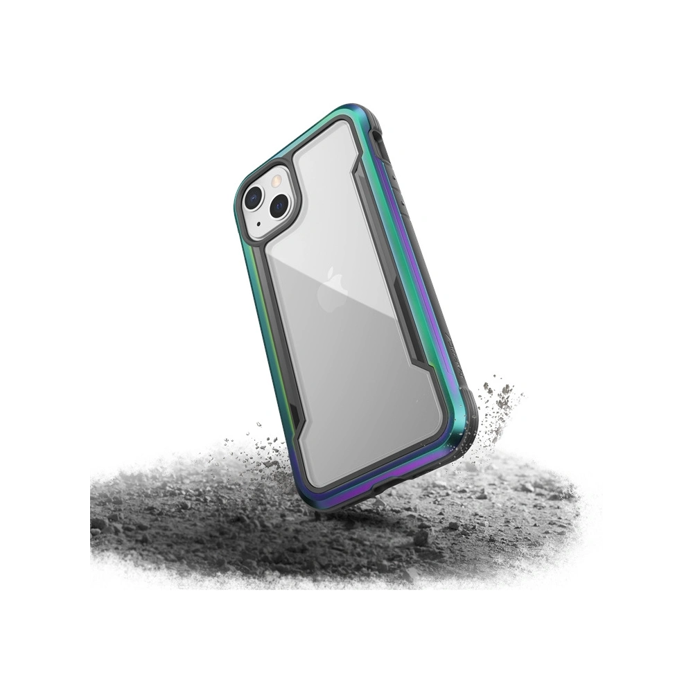 Etui X-Doria Raptic Shield Pro Apple iPhone 13 (Anti-bacterial) (Iridescent)