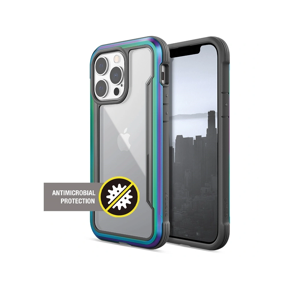 Etui X-Doria Raptic Shield Pro Apple iPhone 13 Pro (Anti-bacterial) (Iridescent)