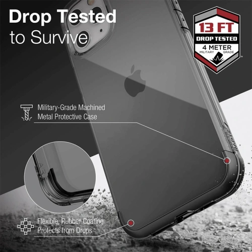 Kup Etui X-Doria Raptic Air Apple iPhone 13 Pro (Drop Tested 4m) (Smoke) - XDR135SM - {ean13} - Sklep Home Screen