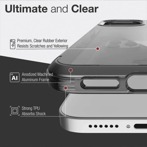 Kup Etui X-Doria Raptic Air Apple iPhone 13 Pro (Drop Tested 4m) (Smoke) - XDR135SM - {ean13} - Sklep Home Screen