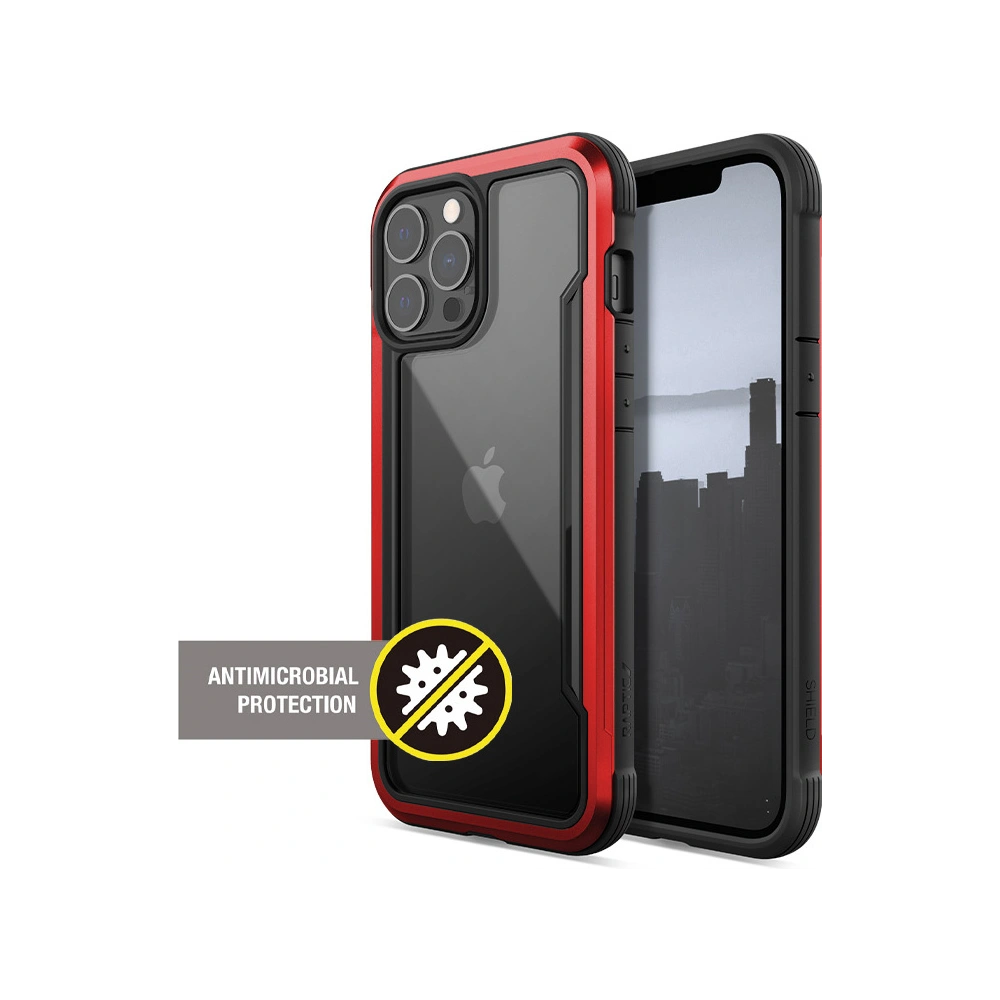 Etui X-Doria Raptic Shield Pro Apple iPhone 13 Pro Max (Anti-bacterial) (Red)
