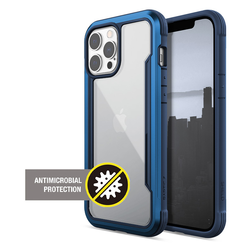 Etui X-Doria Raptic Shield Pro Apple iPhone 13 Pro Max (Anti-bacterial) (Blue)