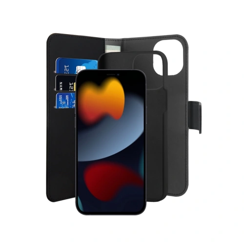 Kup Etui PURO Wallet Detachable 2w1 Apple iPhone 13 mini (černý) - PUR461BLK - {ean13} - Sklep Home Screen