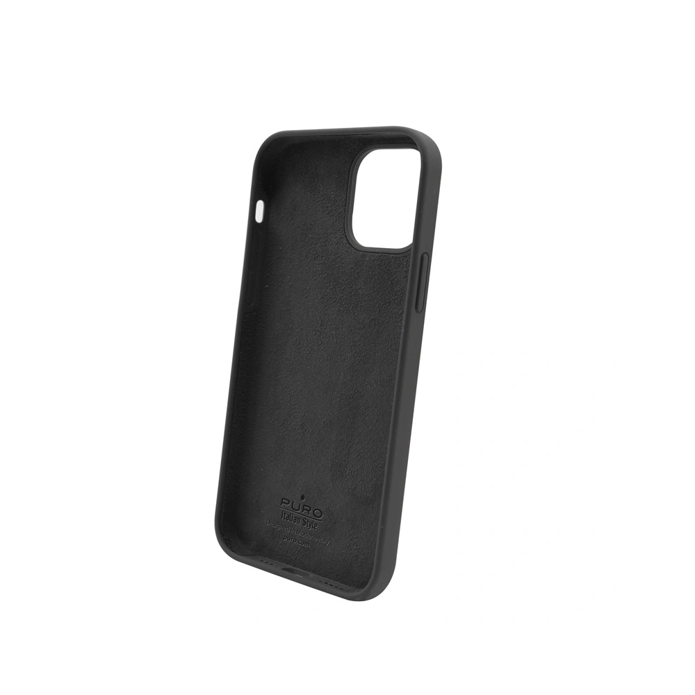 Etui PURO ICON Anti-Microbial Cover Apple iPhone 13 mini (czarny)