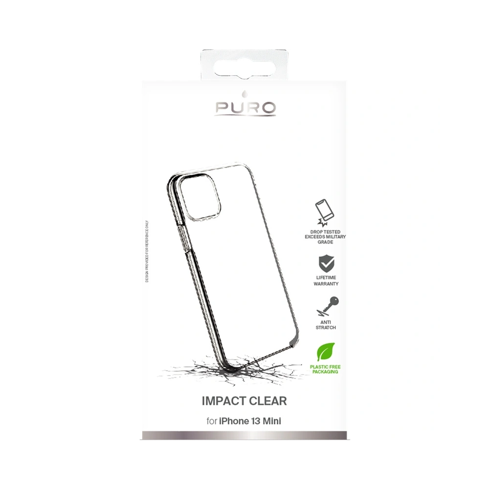 Etui PURO Impact Clear Apple iPhone 13 mini (przezroczysty)