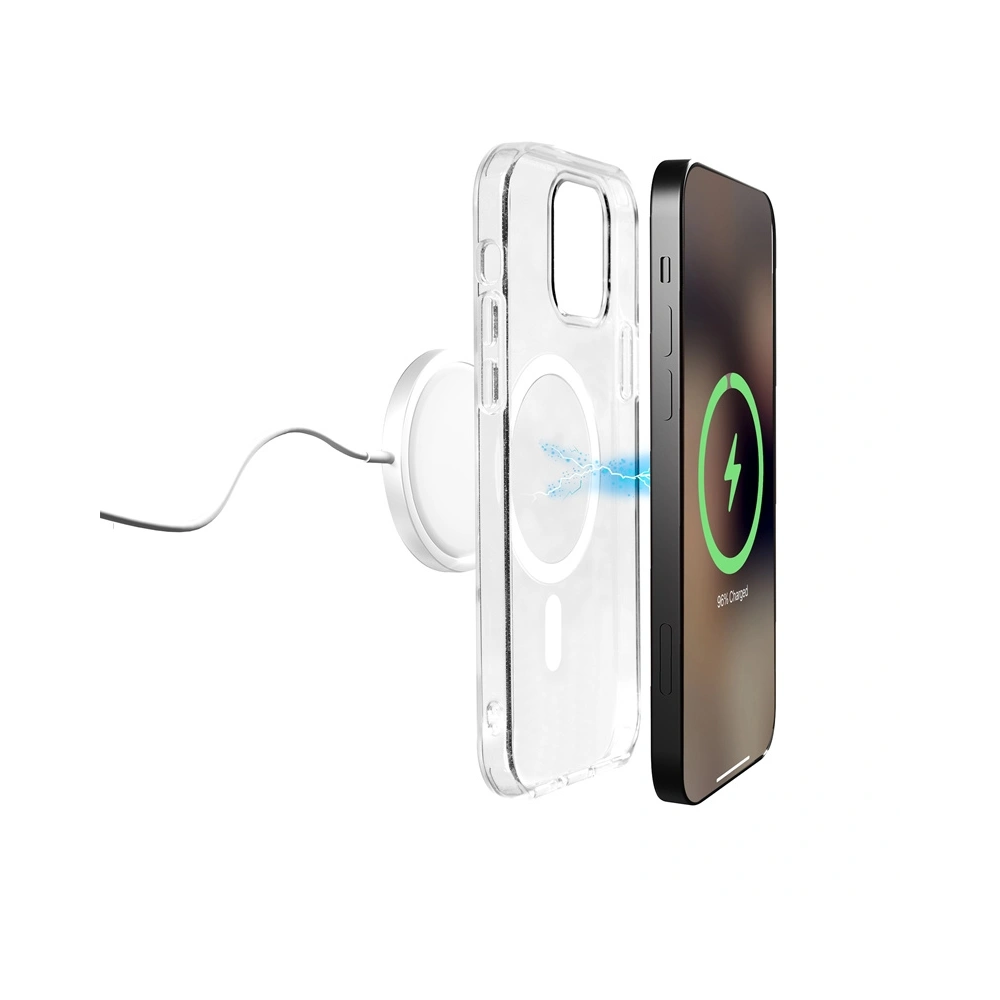 Etui PURO LITEMAG MagSafe Apple iPhone 13 (przezroczysty)