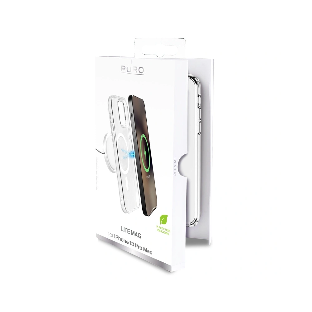 Etui PURO LITEMAG MagSafe Apple iPhone 13 Pro Max (przezroczysty)