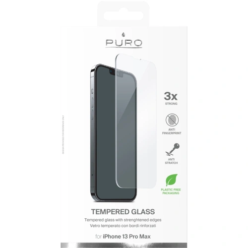 Kup Szkło hartowane PURO Glass Apple iPhone 13 Pro Max - PUR500 - {ean13} - Sklep Home Screen