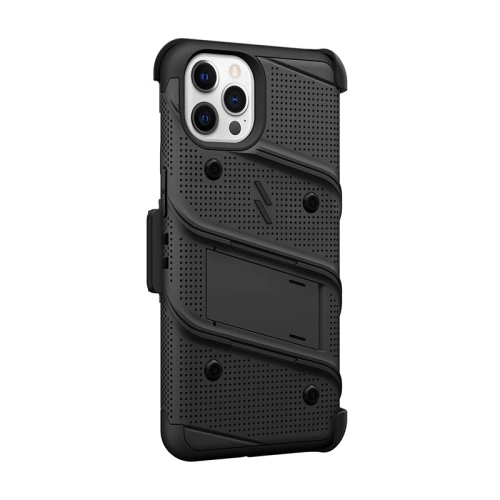 Kup Etui ZIZO BOLT Series pentru Apple iPhone 13 Pro + sticlă (negru) - ZIZ088BLK - {ean13} - Sklep Home Screen