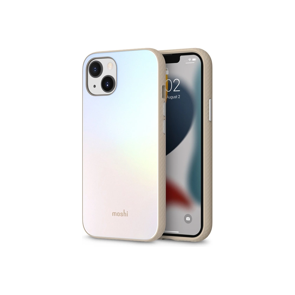 Etui Moshi iGlaze Apple iPhone 13 (system SnapTo) (Astral Silver)