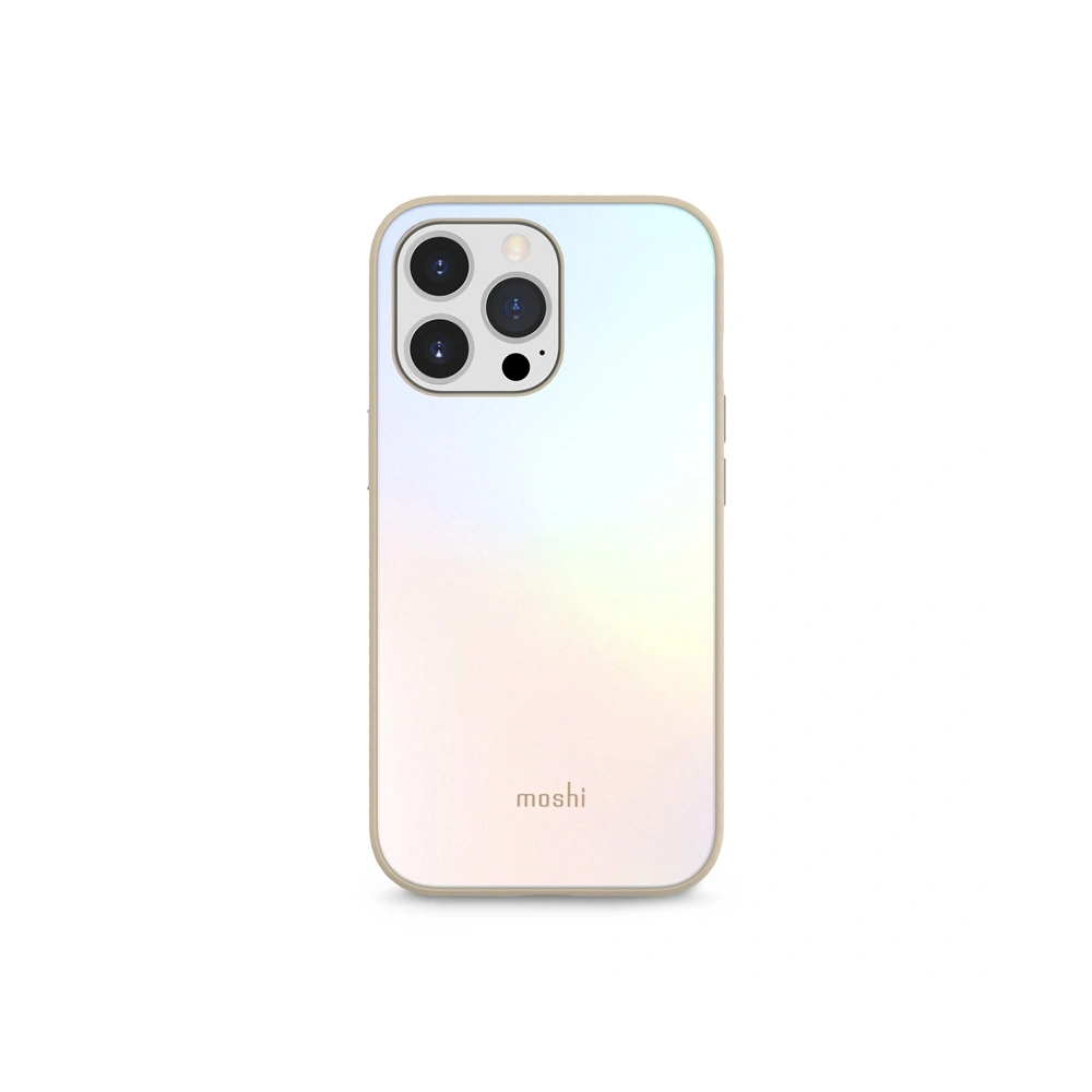 Etui Moshi iGlaze Apple iPhone 13 Pro (system SnapTo) (Astral Silver)