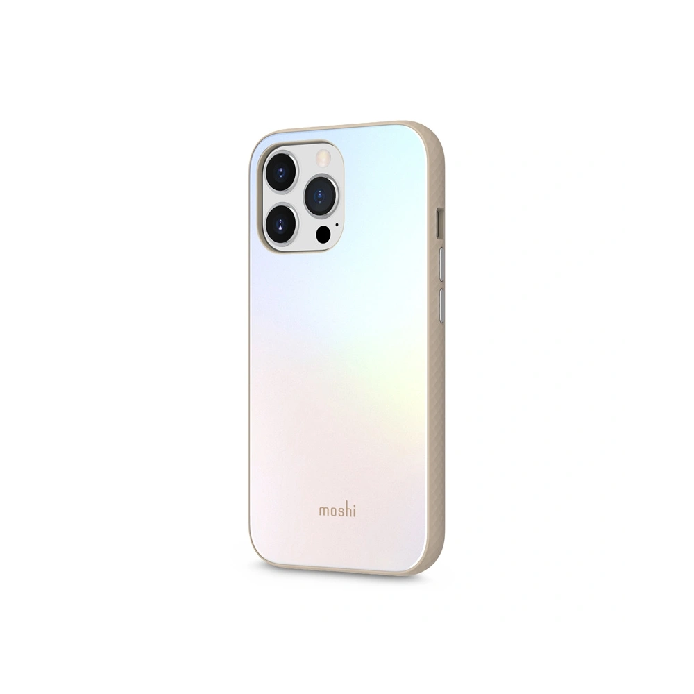 Etui Moshi iGlaze Apple iPhone 13 Pro (system SnapTo) (Astral Silver)