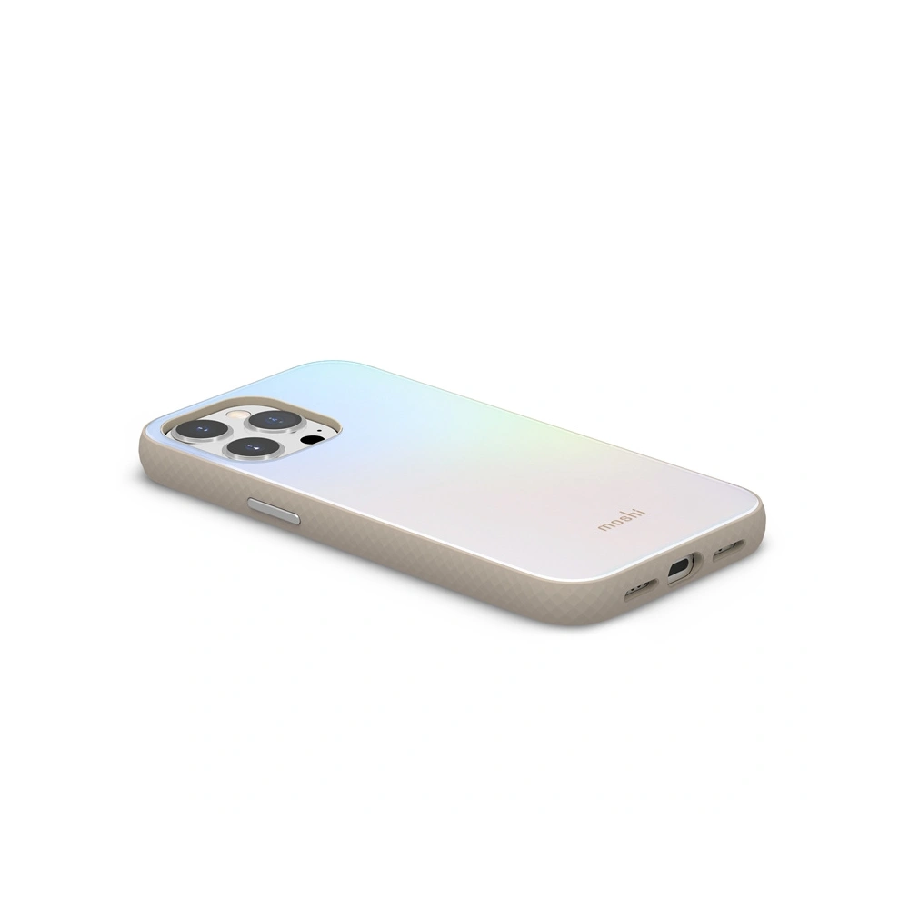 Etui Moshi iGlaze Apple iPhone 13 Pro (system SnapTo) (Astral Silver)