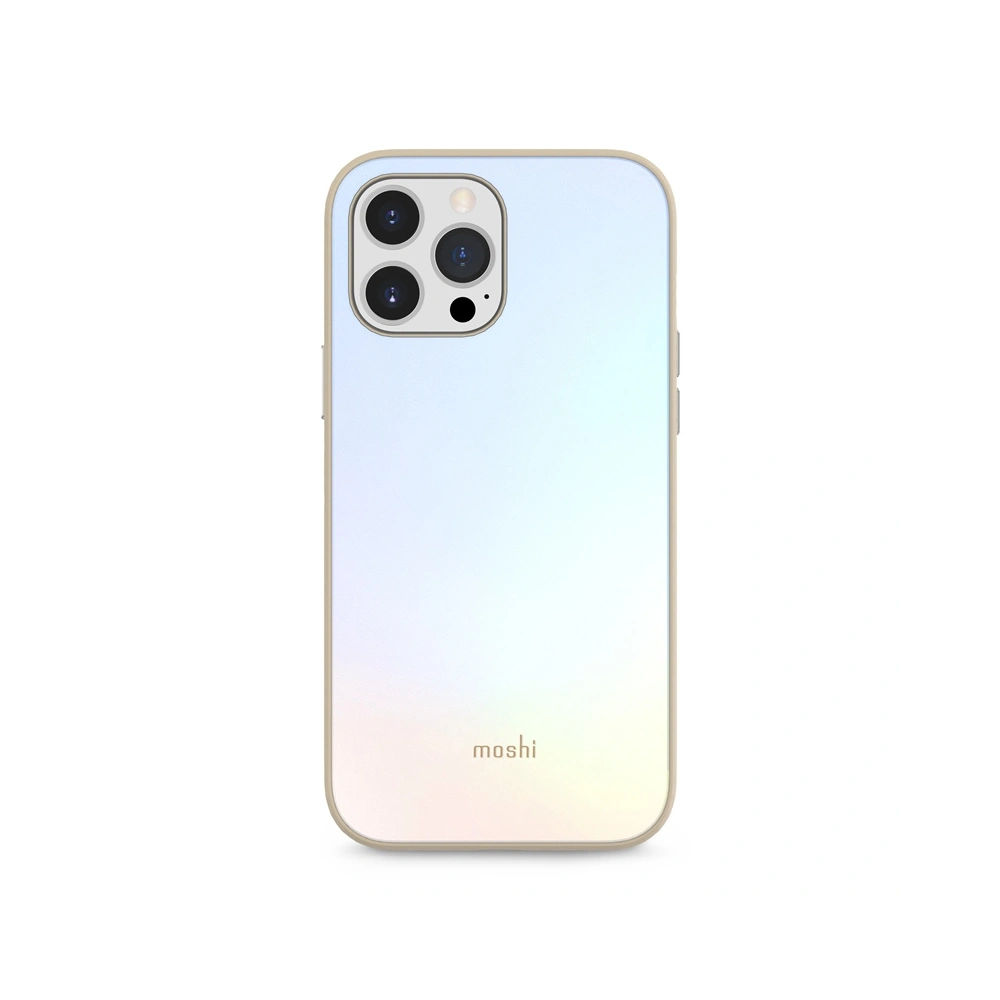 Etui Moshi iGlaze Apple iPhone 13 Pro Max (system SnapTo) (Astral Silver)