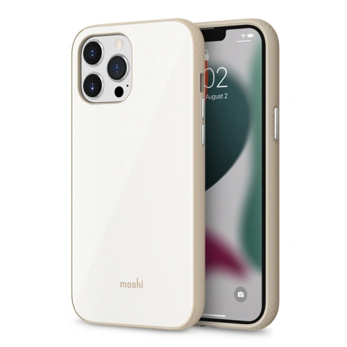 Kup Case Moshi iGlaze Apple iPhone 13 Pro Max (System SnapTo) (Perlweiß) - MOSH159PEAWHT - {ean13} - Sklep Home Screen
