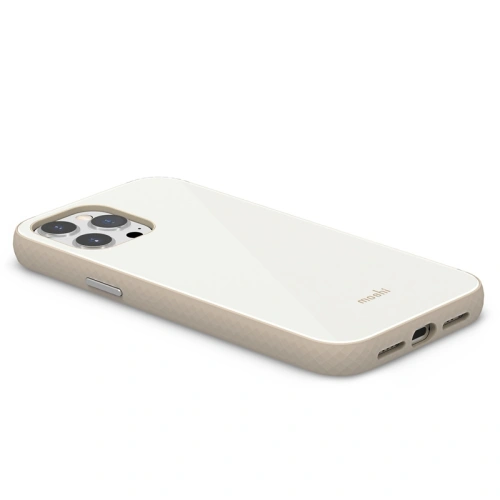 Kup Case Moshi iGlaze Apple iPhone 13 Pro Max (System SnapTo) (Perlweiß) - MOSH159PEAWHT - {ean13} - Sklep Home Screen